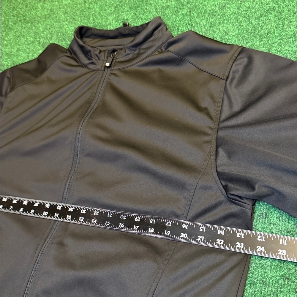 FootJoy: Full-Zip Performance Golf Jacket (Black / Size Large) - Picture 4 of 6